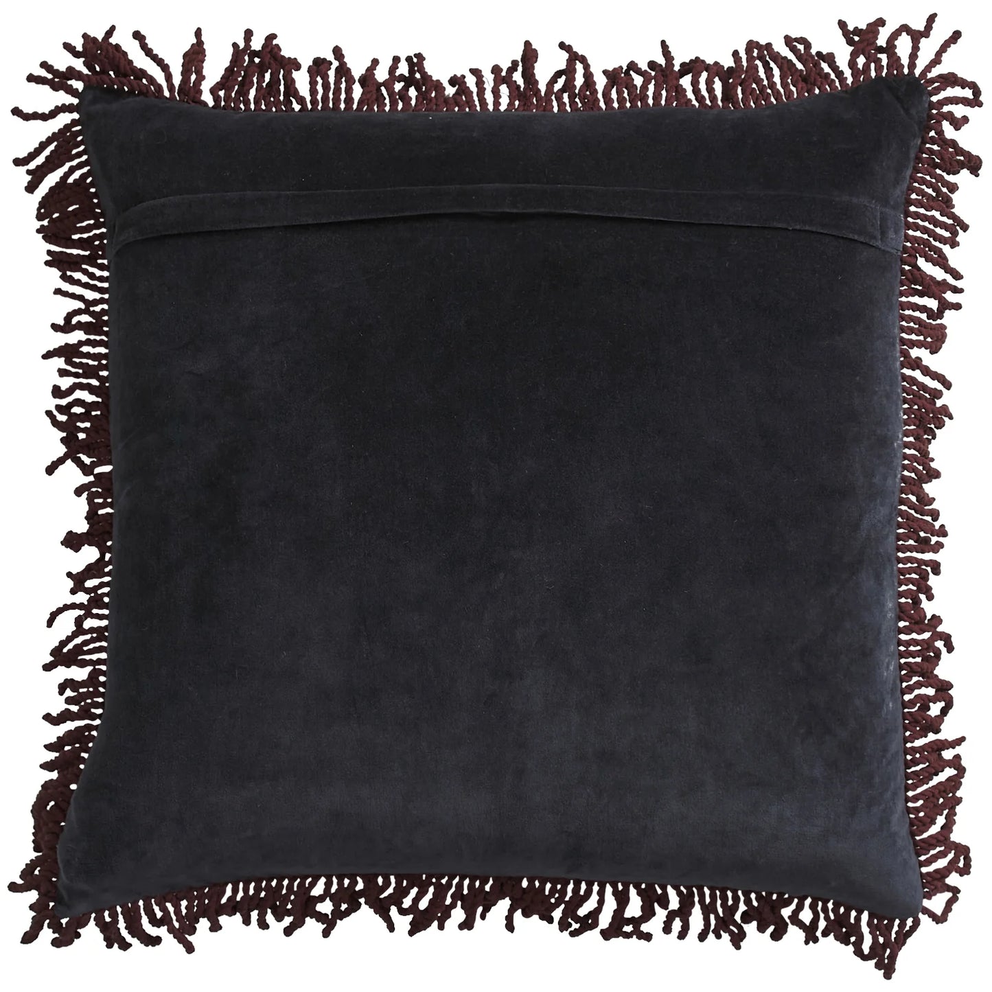 Sage X Clare - Andrea Velvet Cushion - Ink