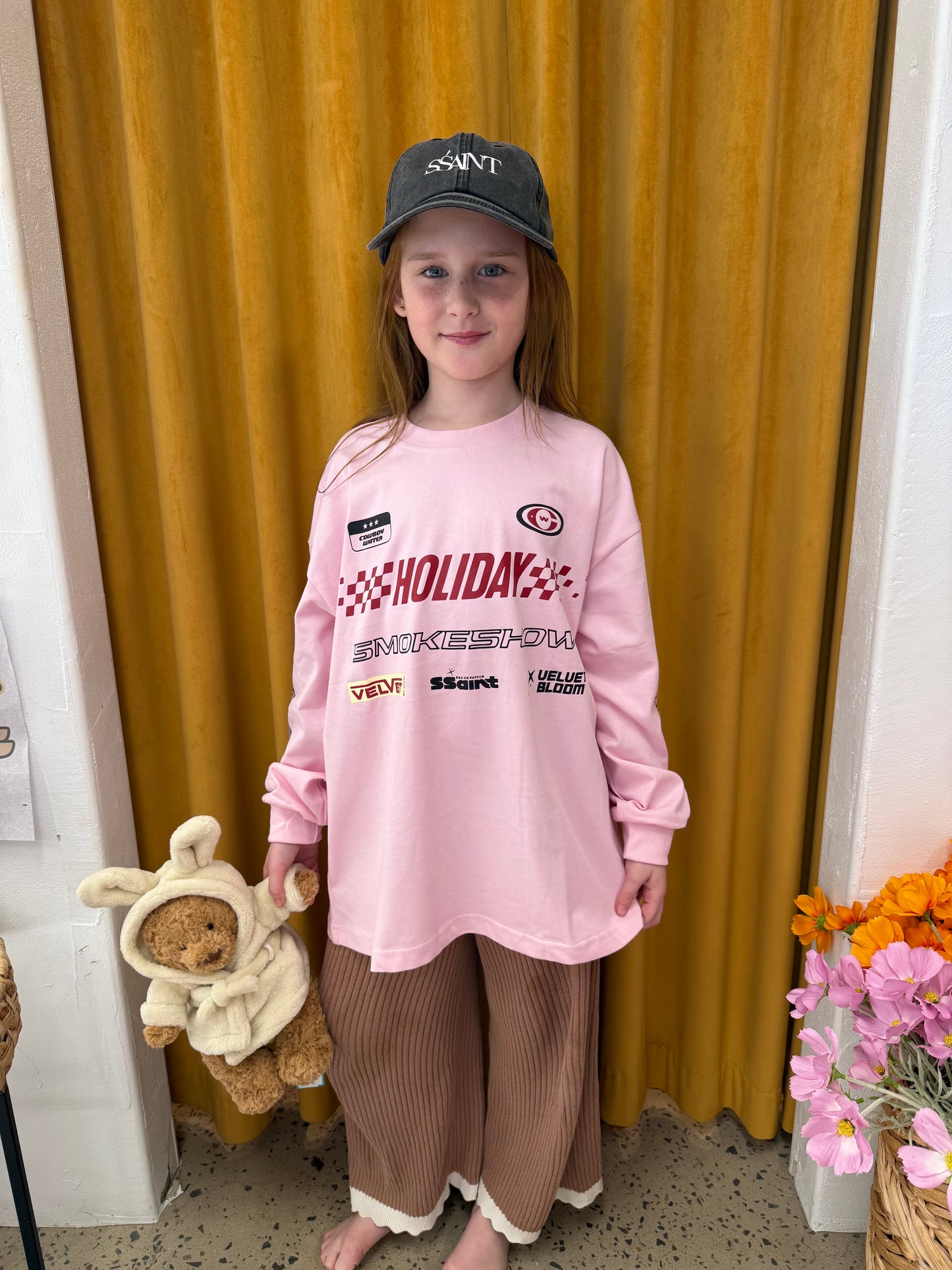 Ssaint Apparel - Signature Moto Tee - Pink - Kids