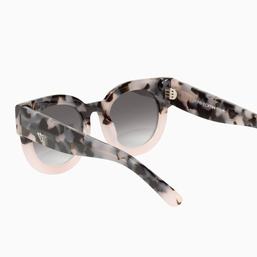 Valley Eyewear - A Dead Coffin Club - Baby Pink Tort - Polarised