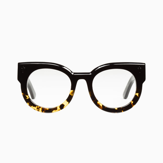 Valley Eyewear - A Dead Coffin Club - Black to Tort