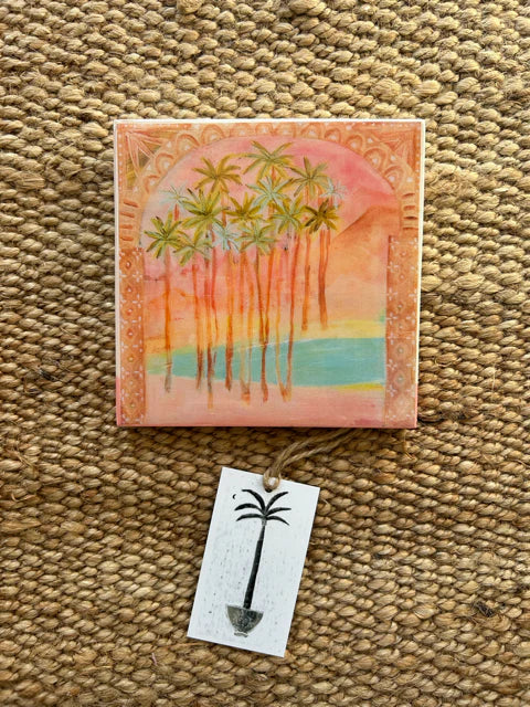 Sue Fantini Art - Anjuna - Handmade Tile