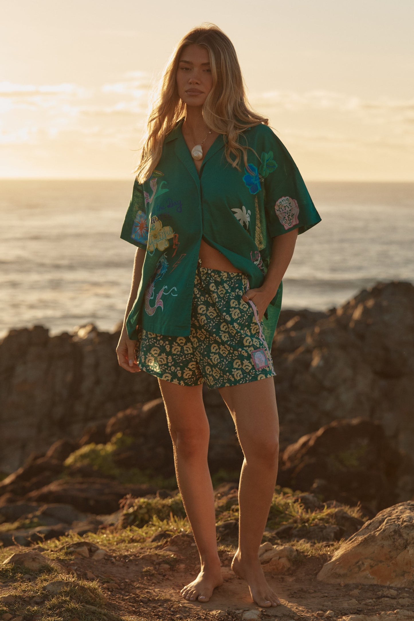 Sabbi - The Altos Short - Seas The Day - Green