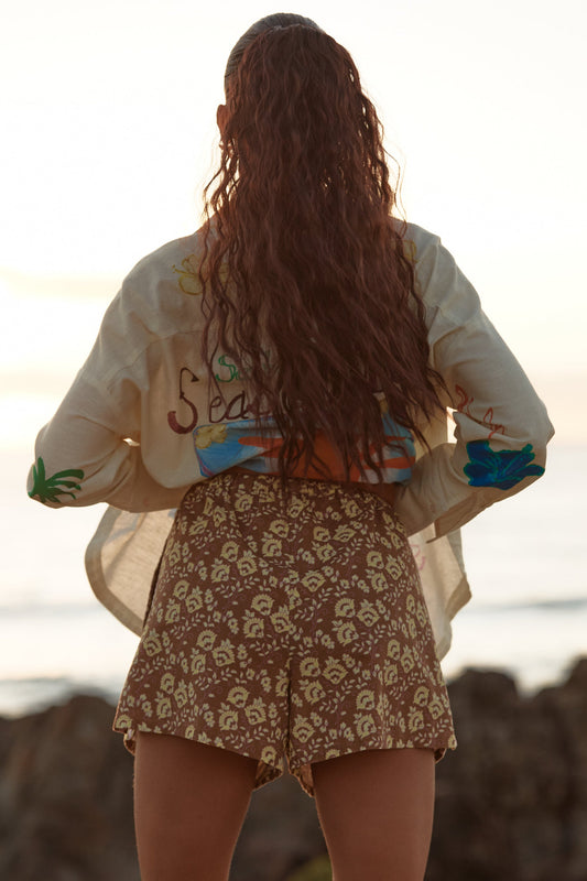 Sabbi - The Altos Short - Seas The Day - Mocha