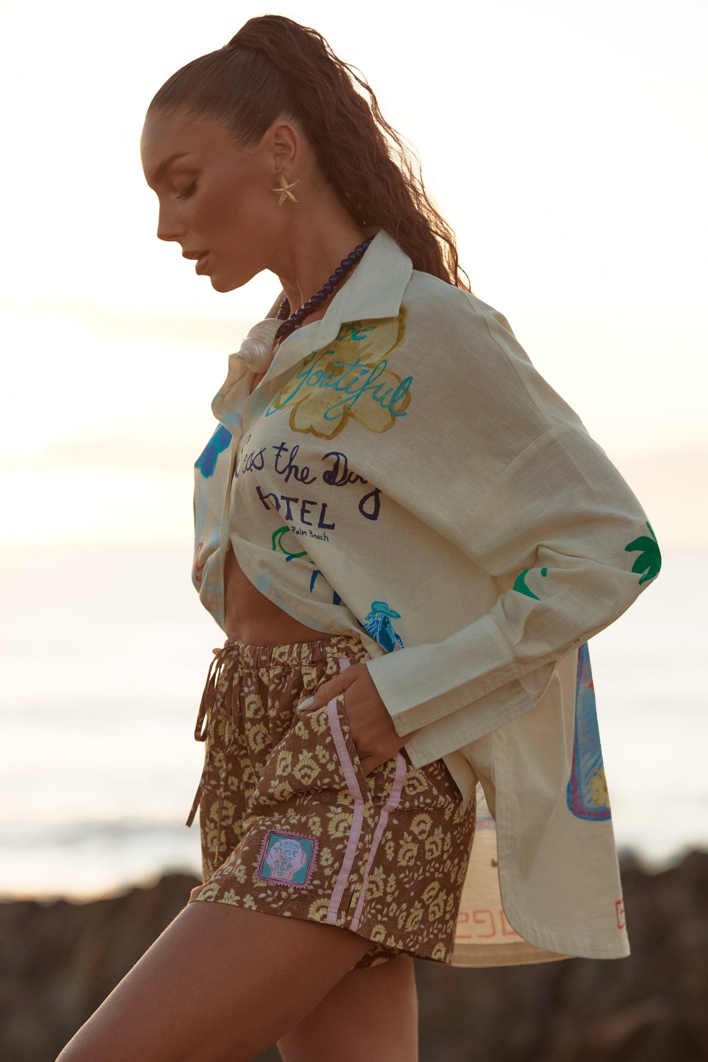 Sabbi - The Altos Short - Seas The Day - Mocha