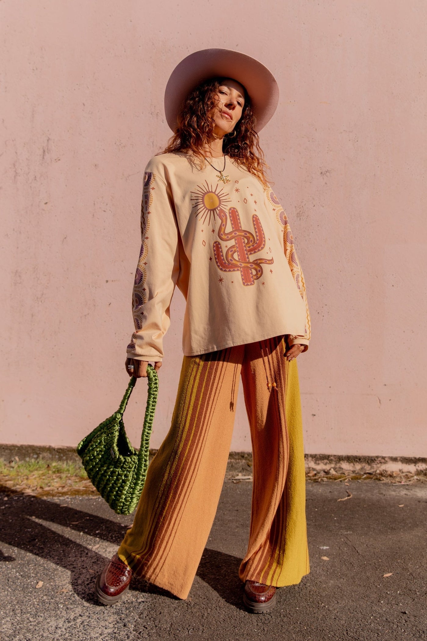Nine Lives Bazaar - Sunday Pants - Moss