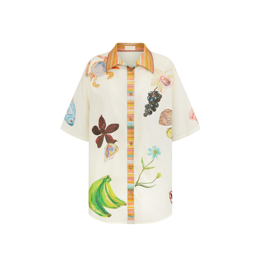 Wandering Folk X Annie Everingham - Over Swim Shirt - Seaside