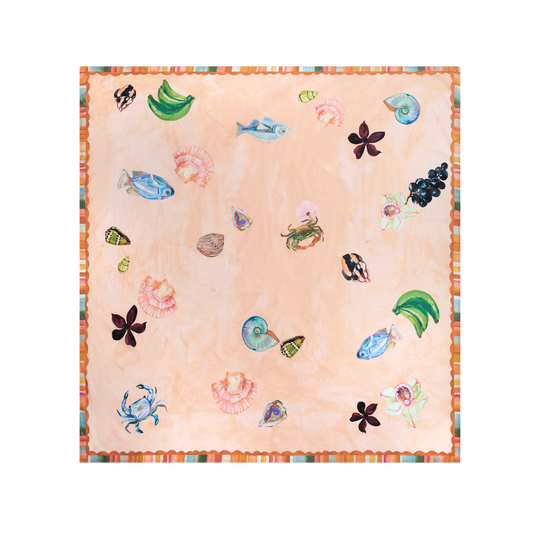 Wandering Folk X Annie Everingham - Sarong - Pastel Sea