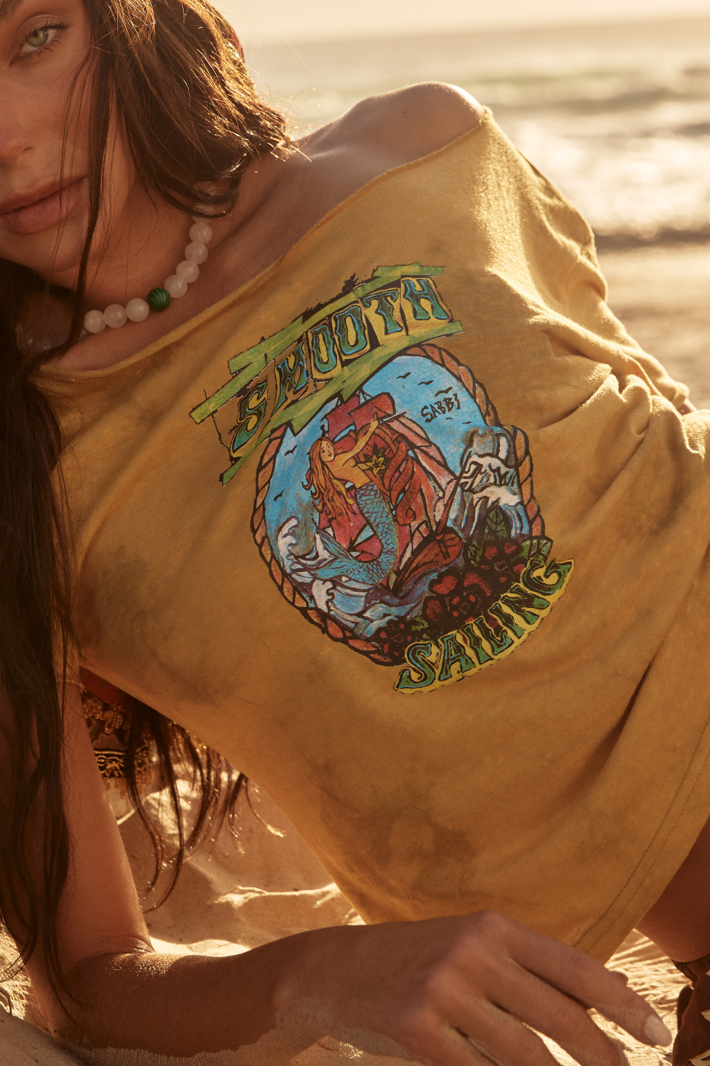 Sabbi - The Aye Aye Off The Shoulder Tank