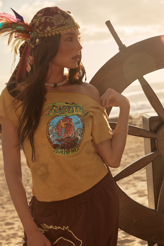 Sabbi - The Aye Aye Off The Shoulder Tank