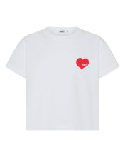 Load image into Gallery viewer, Ssaint Apparel - Heart Tee - Red on White - Kids
