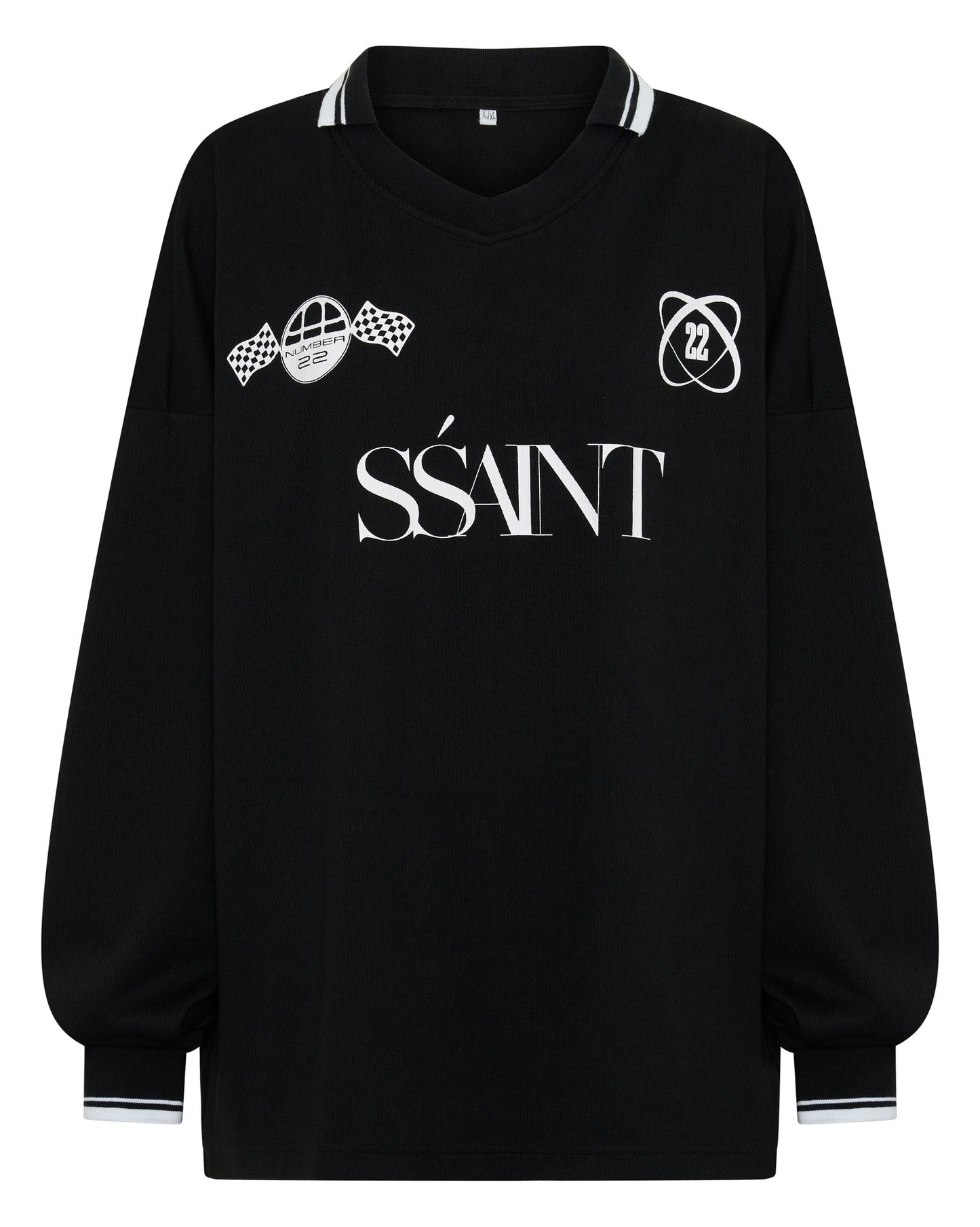 Ssaint - POLO - BLACK