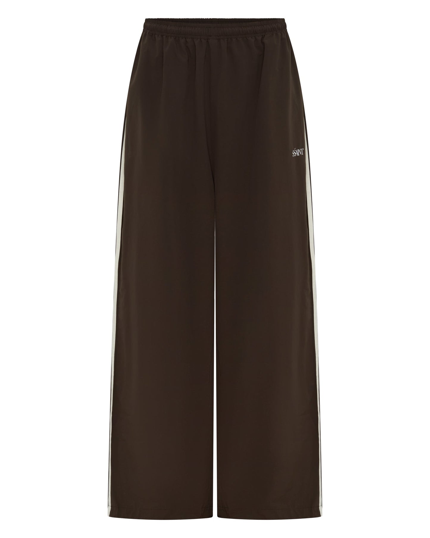 SŚAINT - FIGHT NIGHT WINDBREAKER PANT - BROWN