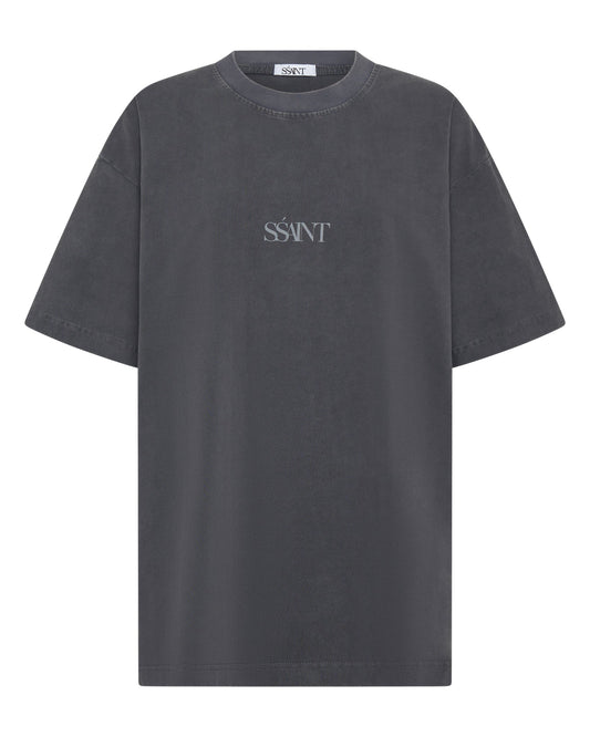 SSAINT Apparel - No Vacancy Tee - Charcoal Acid Wash