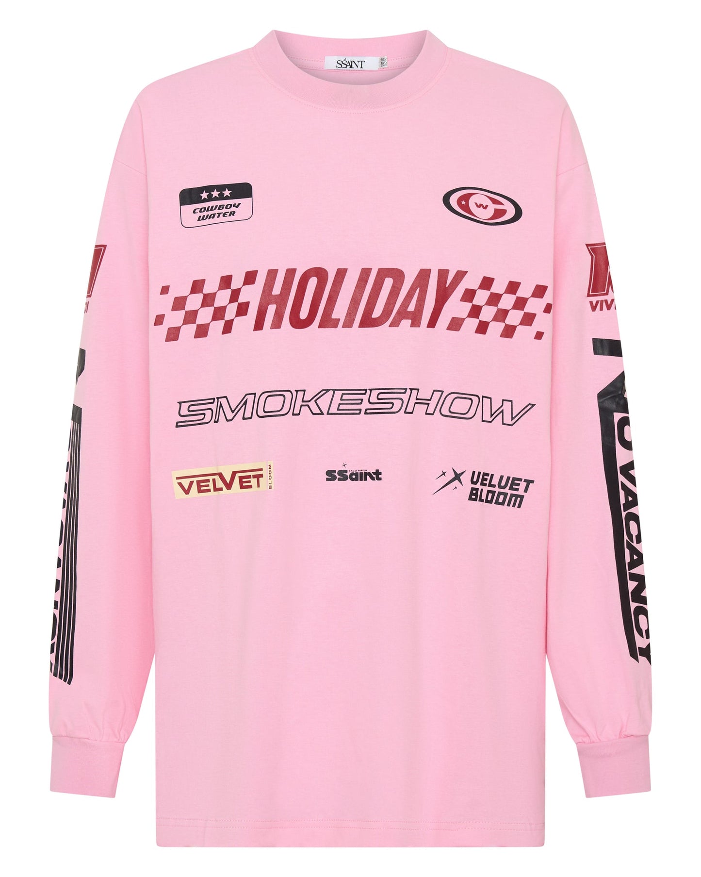 SSAINT Apparel - Signature Moto Tee - Pink