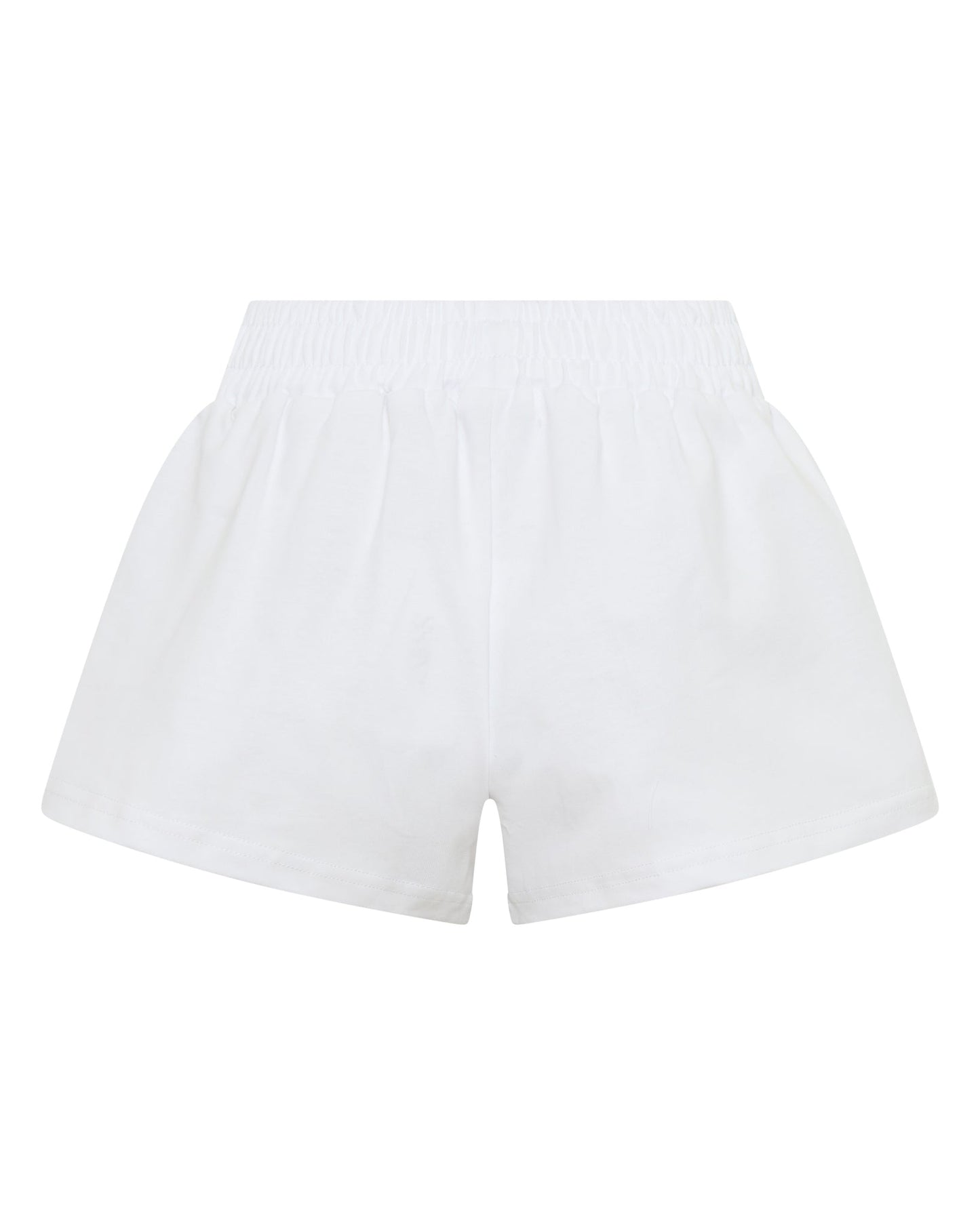SSAINT Apparel - Reflective Logo Shorts - White
