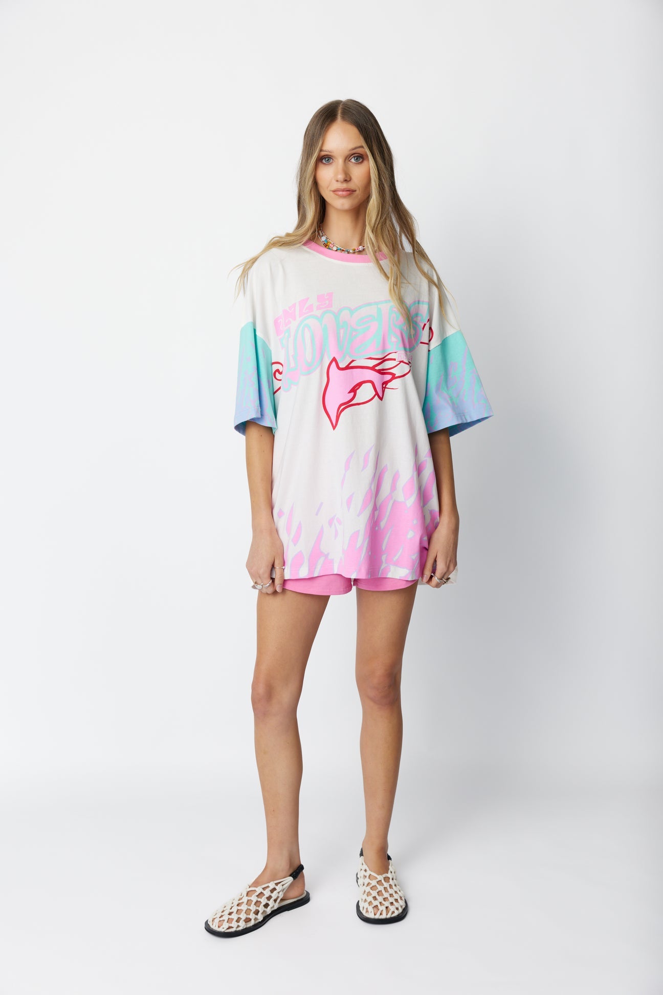 Only Lovers Left - Wave Racer Tee - Salt