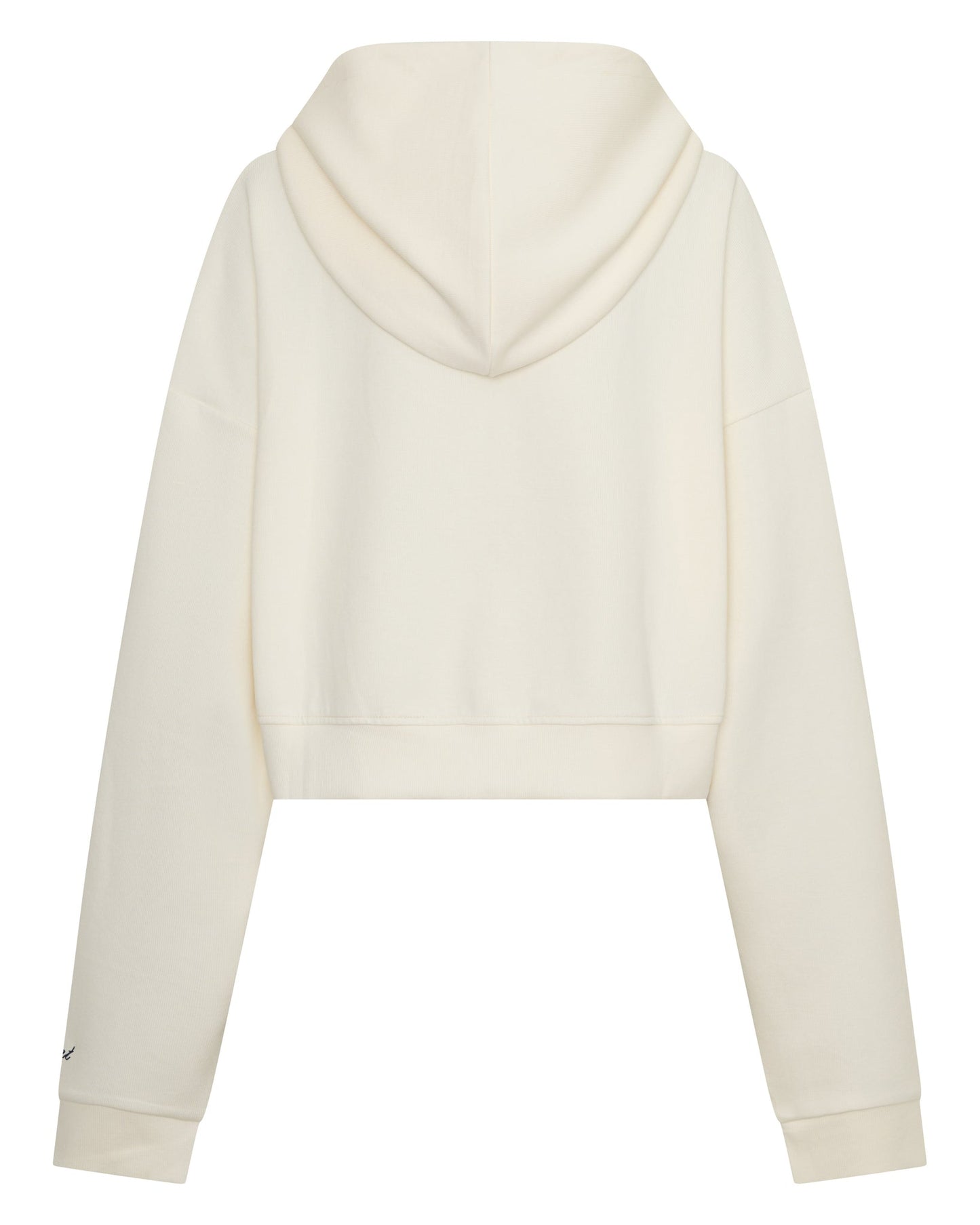 SŚAINT - CROPPED HOODIE - BUTTER & NAVY