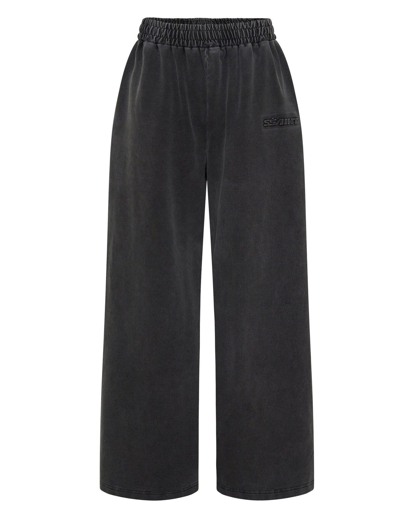SŚAINT - ACID WASH TRACKPANT - CHARCOAL