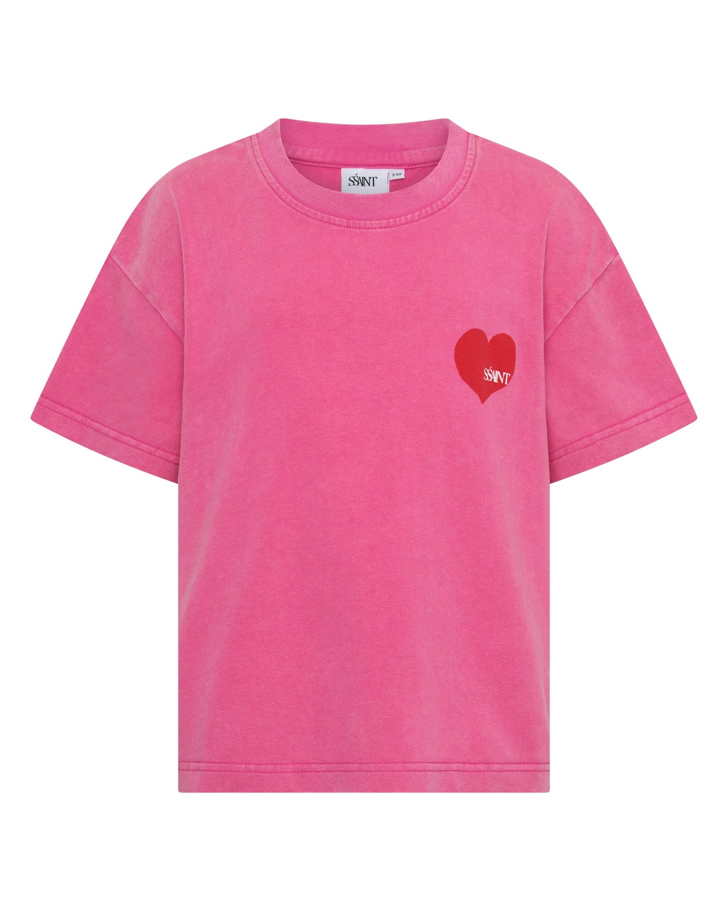 Ssaint Apparel - Heart Tee - Pink - Kids