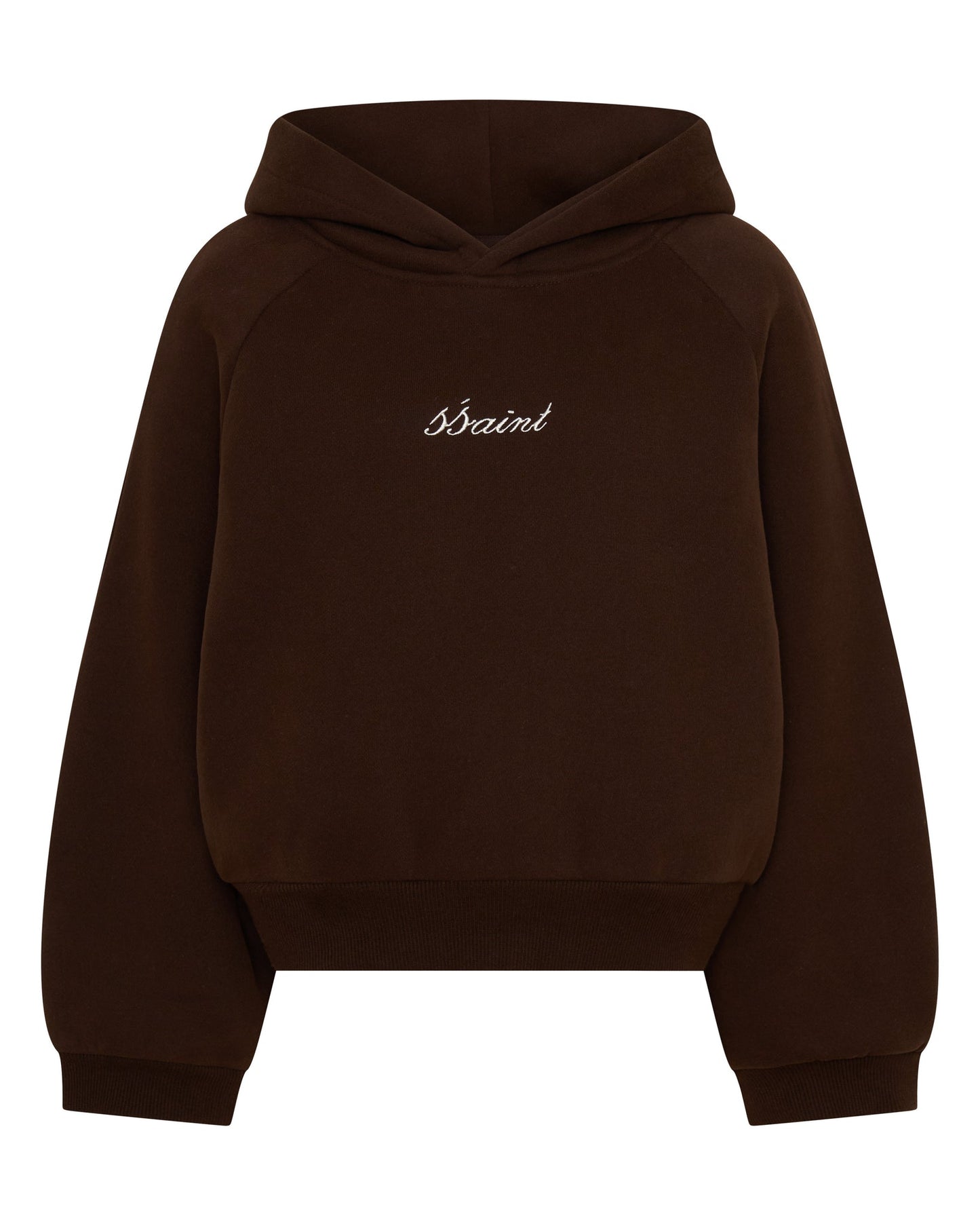 SŚAINT - KIDS SŚAINT TONAL HOODIE - CHOCOLATE