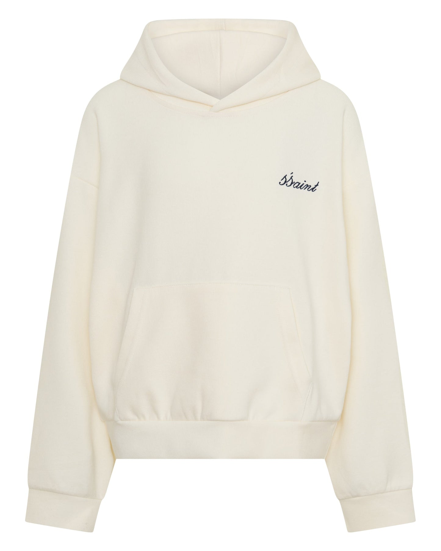 SŚAINT - KIDS LOGO HOODIE - BUTTER & NAVY