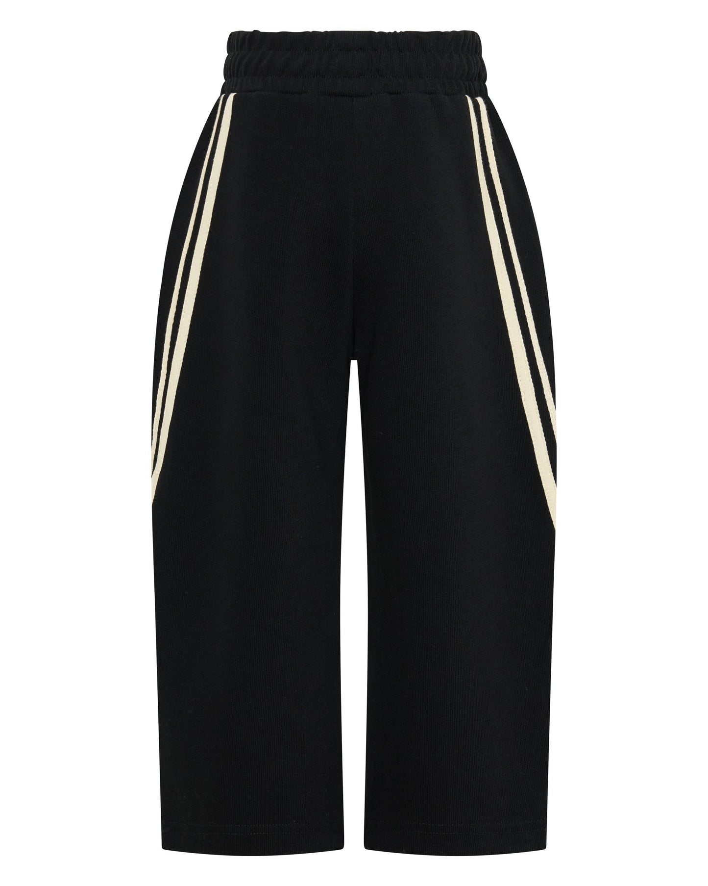 SŚAINT - KIDS BARREL PANTS - BLACK & BUTTER