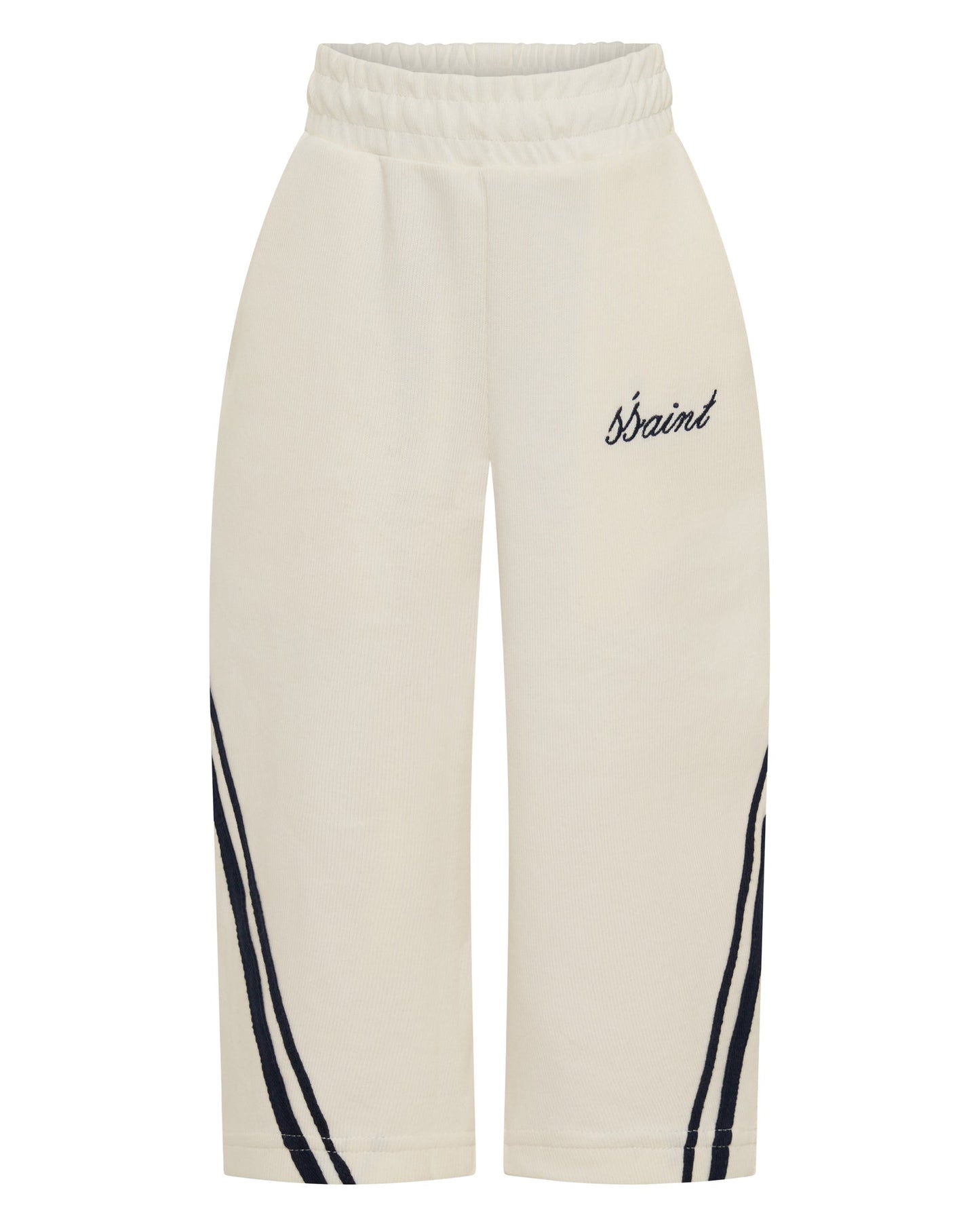 SŚAINT - KIDS BARREL PANTS - BUTTER & NAVY