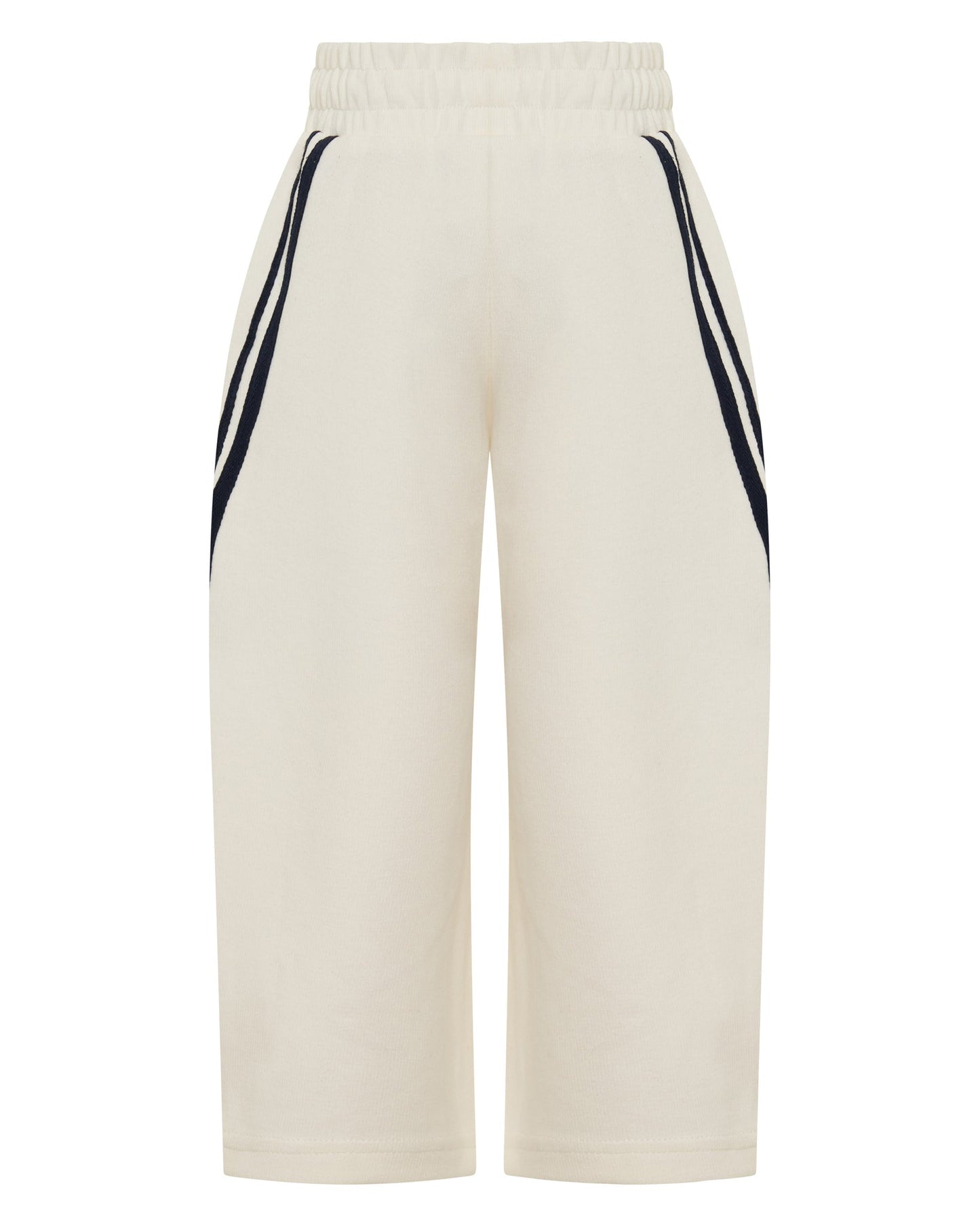 SŚAINT - KIDS BARREL PANTS - BUTTER & NAVY