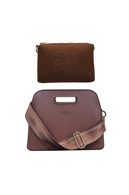 Nim The Label - BB Tote Set - Cocoa