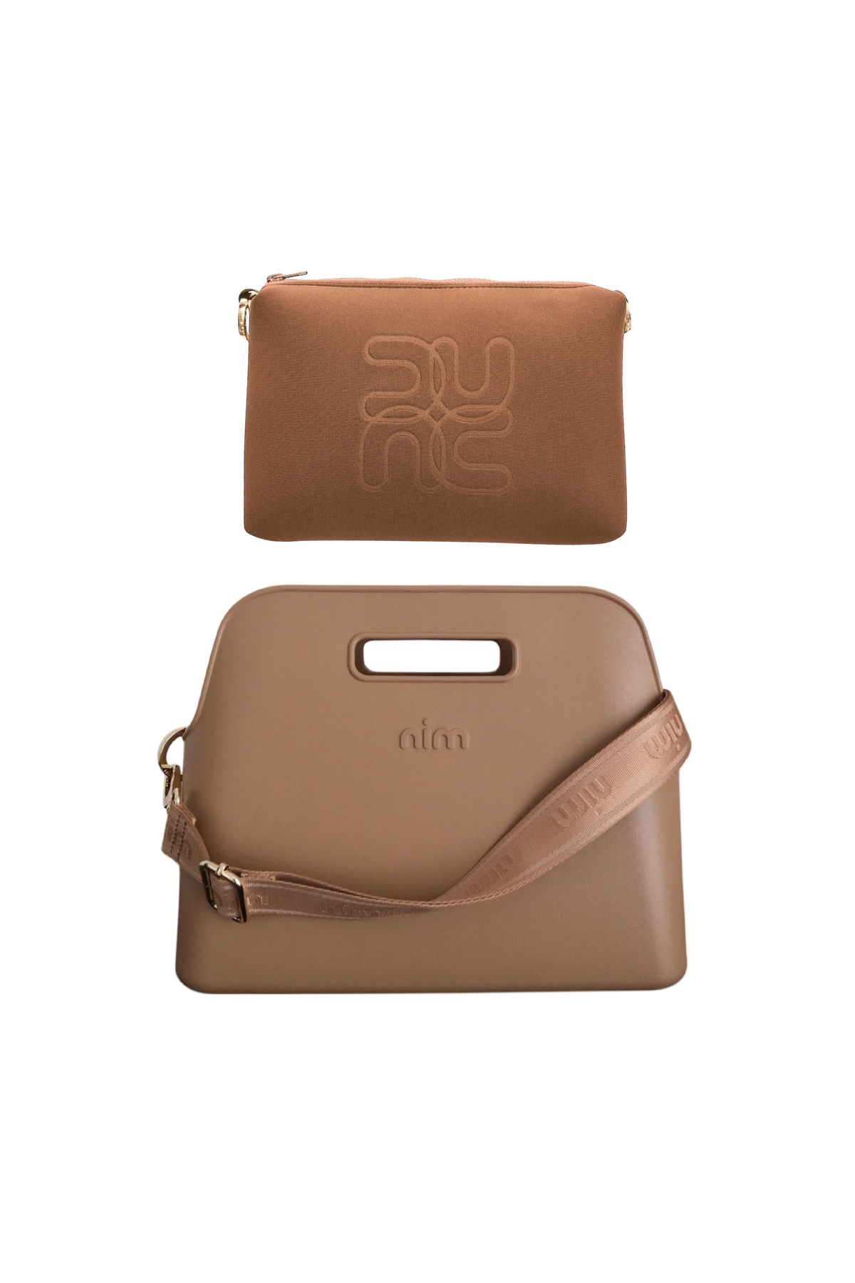 Nim The Label - BB Tote Set - Latte