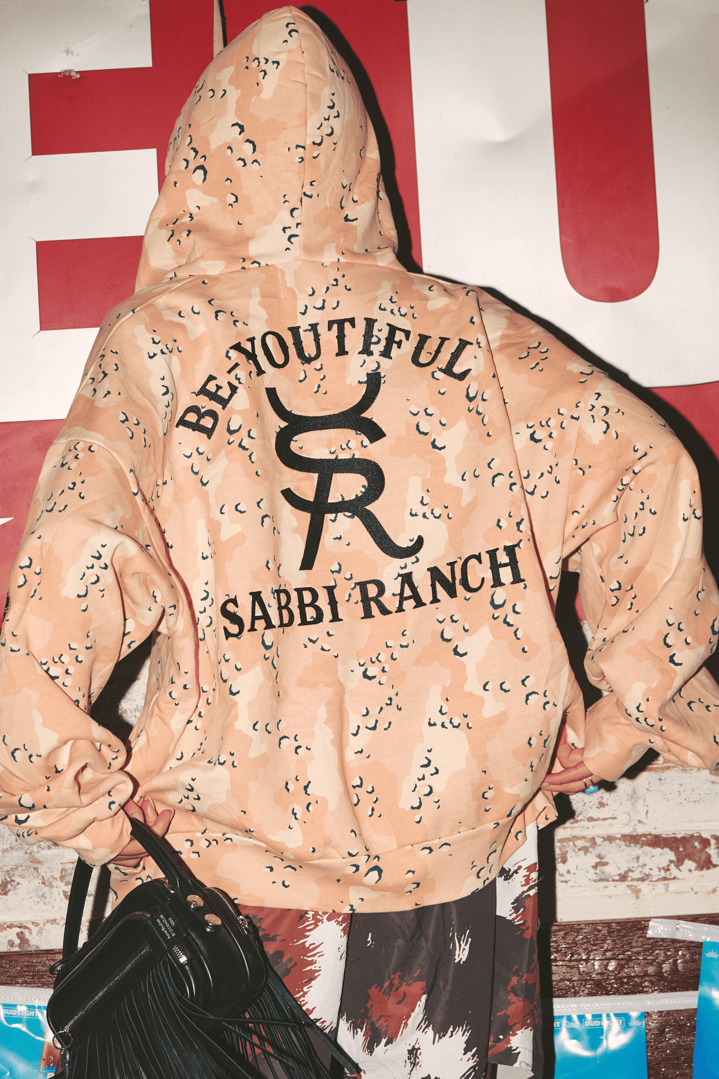 Sabbi - The Be-Youtiful Ranch Zip Hoodie - Pink Camo