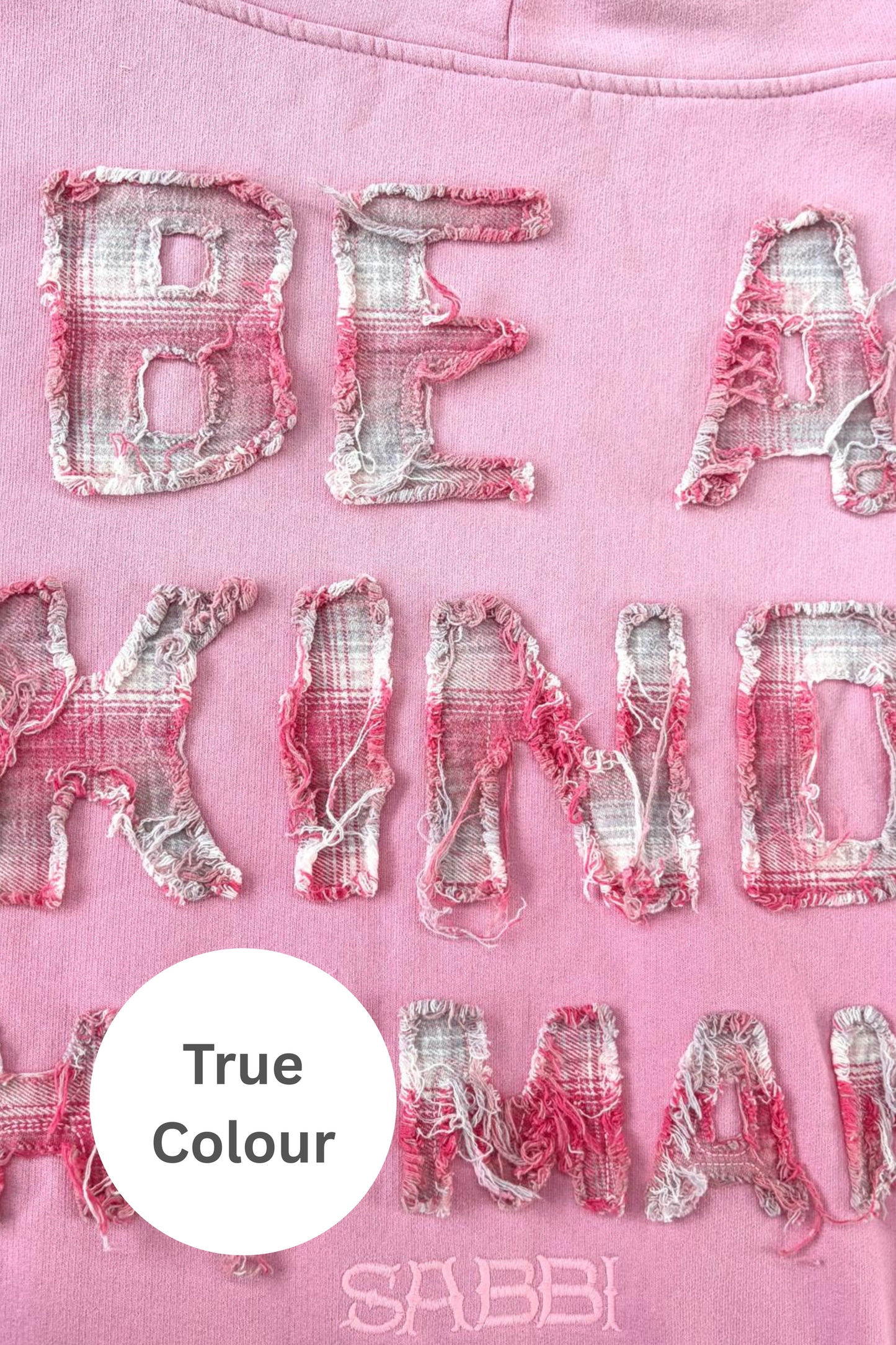 Sabbi - THE BE A KIND HUMAN HOODIE - PINK