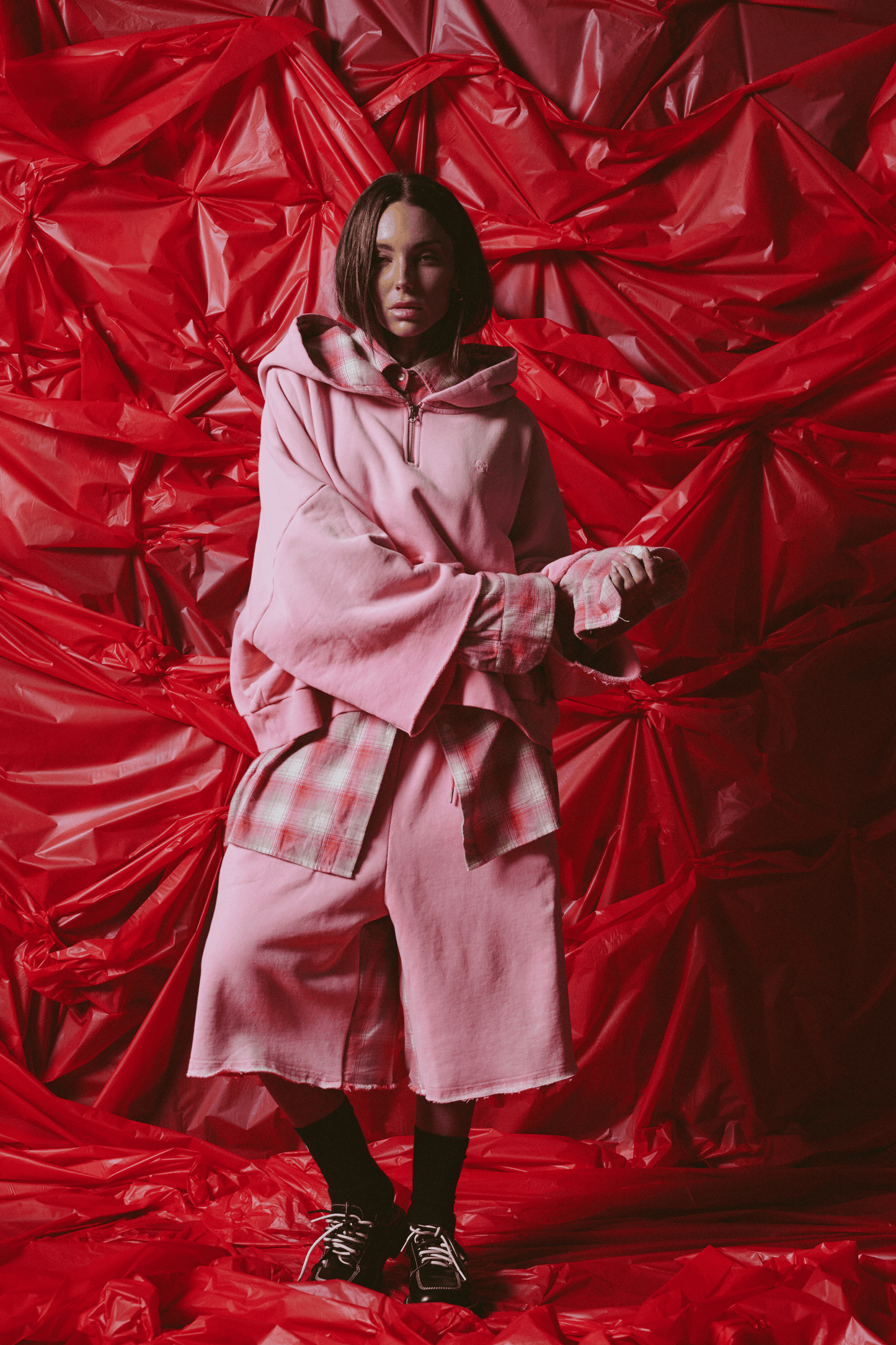 Sabbi - THE BE A KIND HUMAN HOODIE - PINK