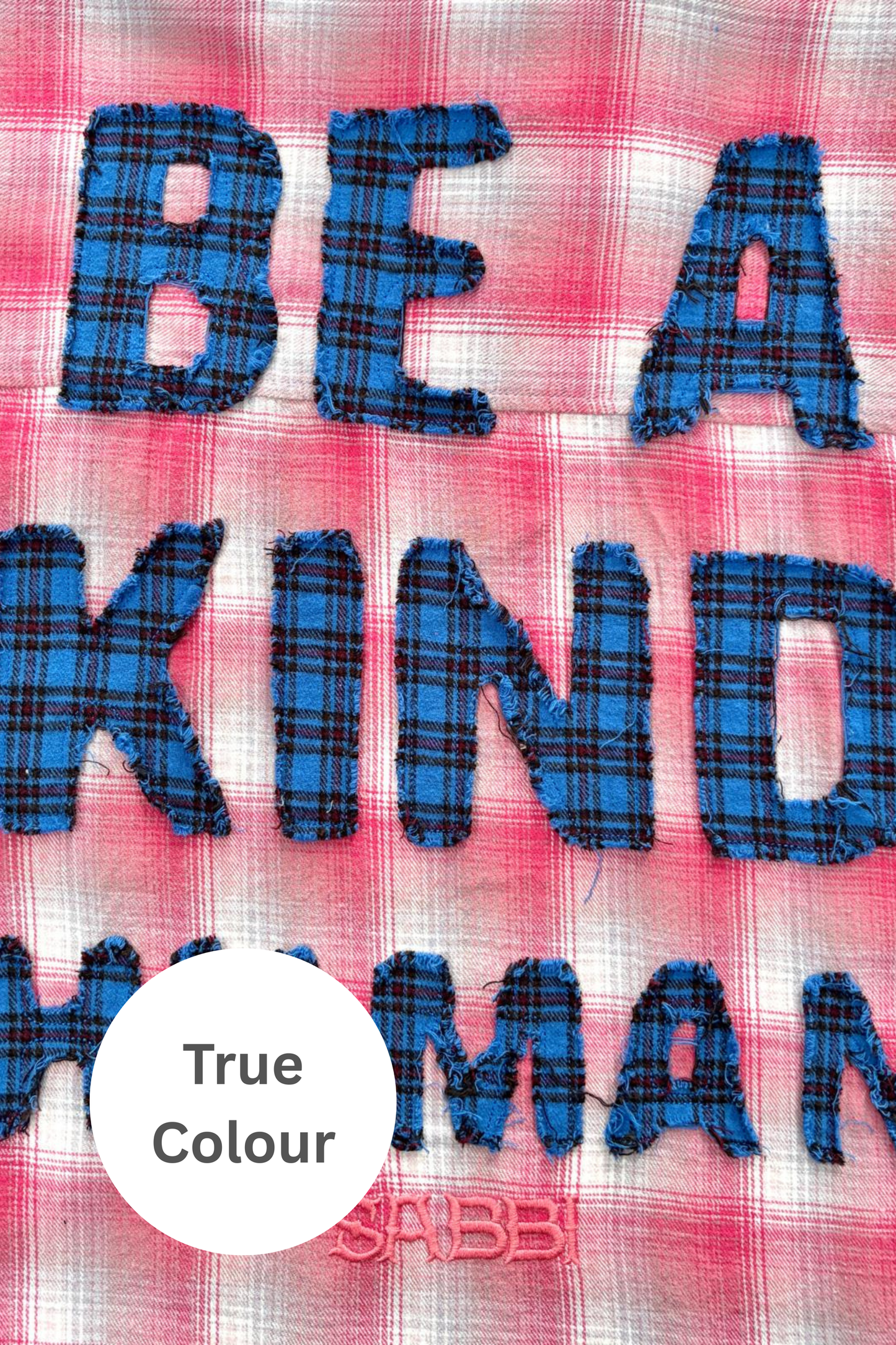 Sabbi - BE A KIND HUMAN OVERSIZED SHIRT - PINK