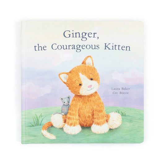 Jellycat - Ginger the Courageous Kitten - Book