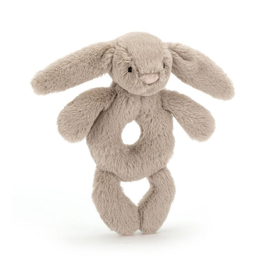 Jellycat - Bashful Beige Bunny - Ring Rattle