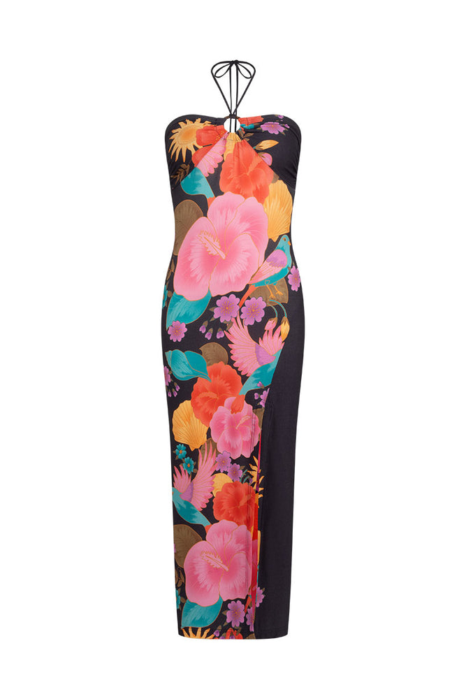 Spell - Beach Bar Strapless Dress - After Dark