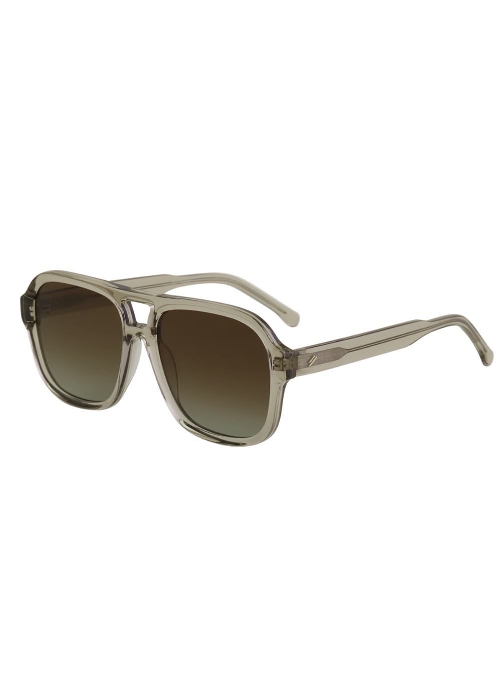 Bask - Blake - Crystal Stone / Brown Gradient Polarised