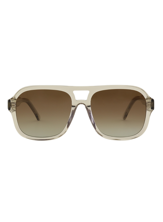 Bask - Blake - Crystal Stone / Brown Gradient Polarised