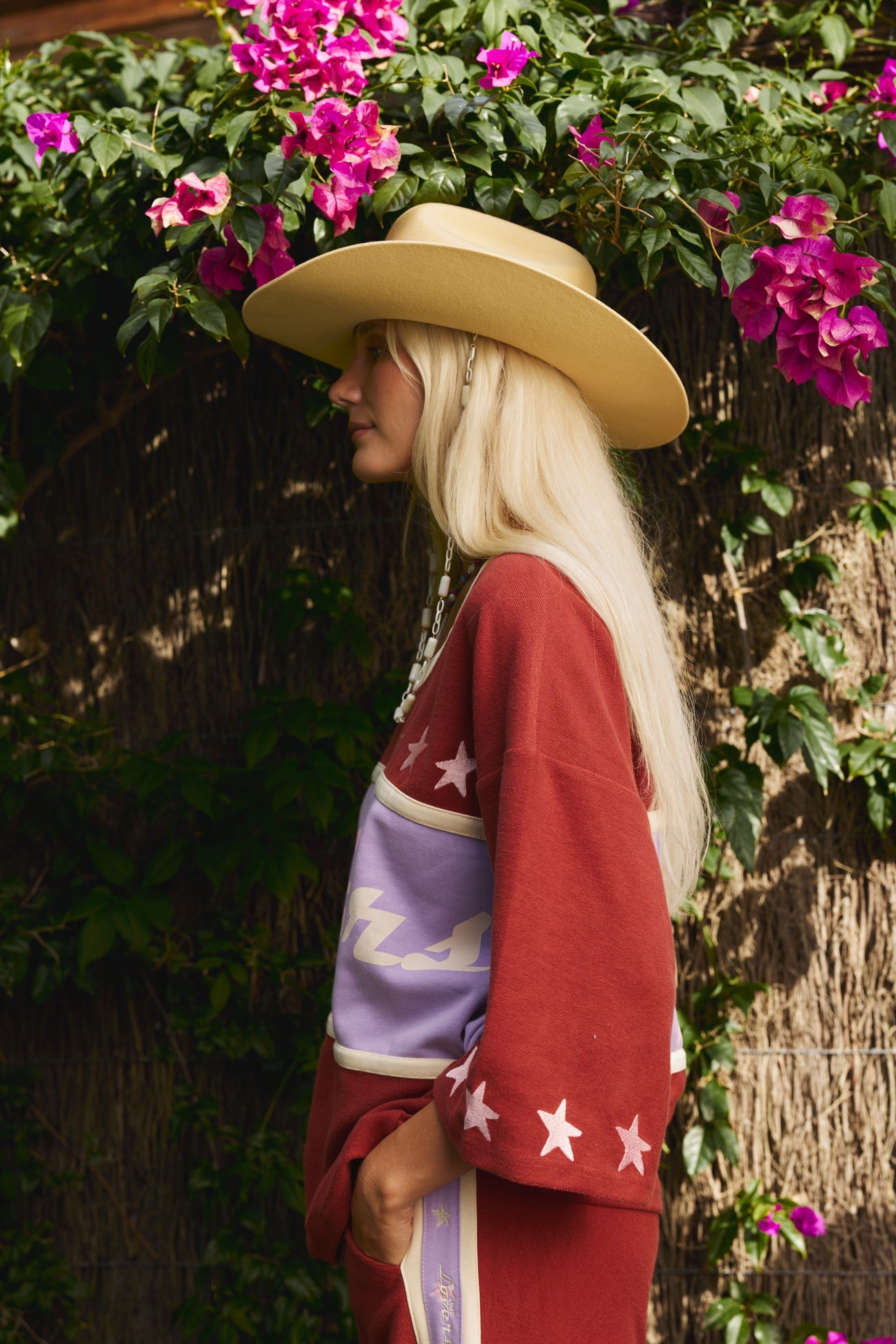 Only Lovers Left - Surf League Jersey - Burgundy