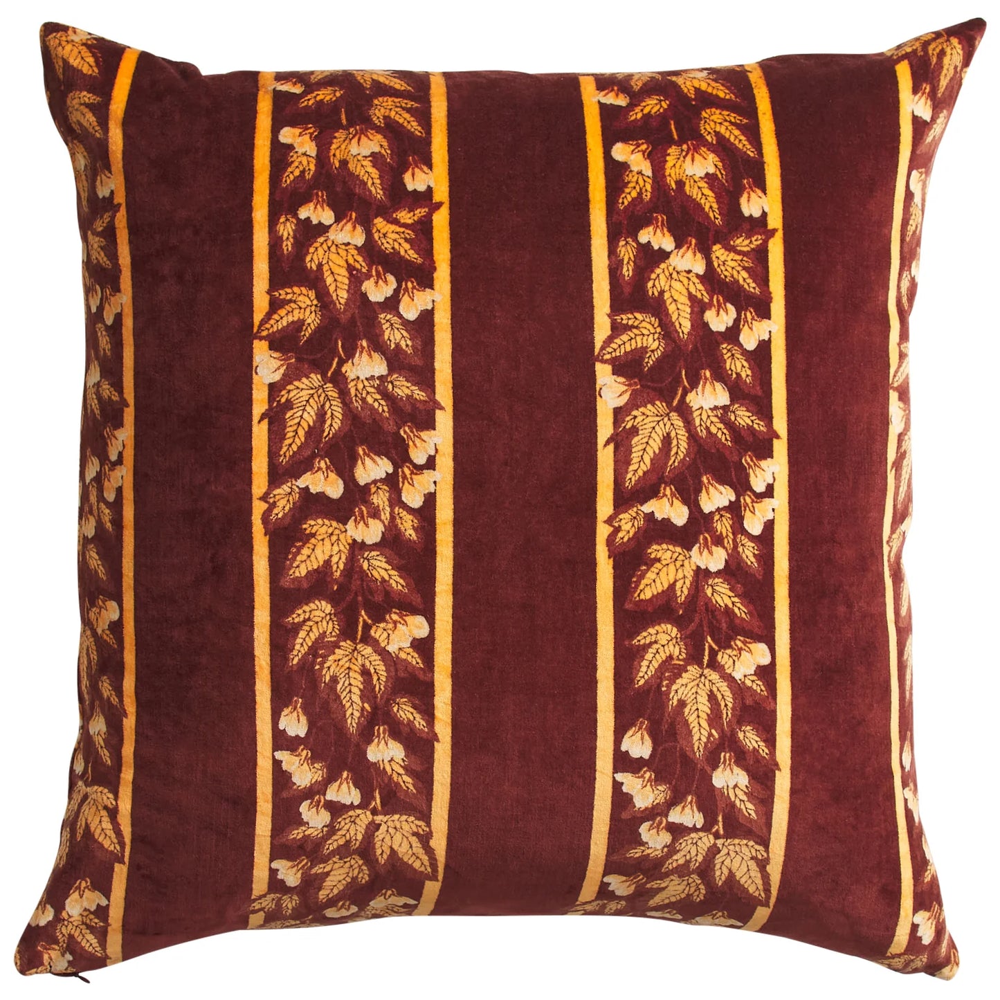 Sage X Clare - Agata Velvet Cushion - Rosewood