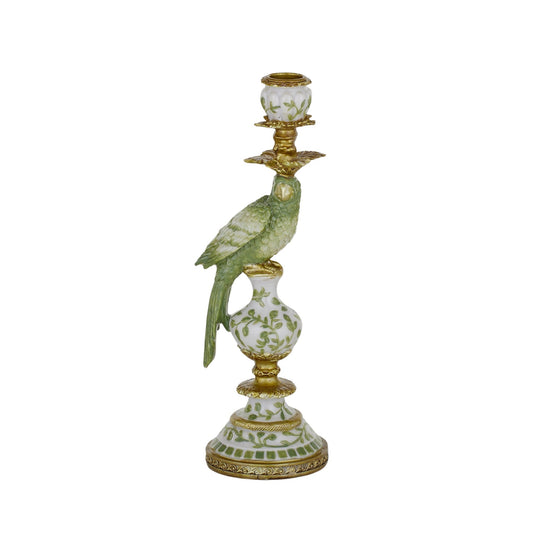 CTC - Polly Parrot Candle Holder - Green