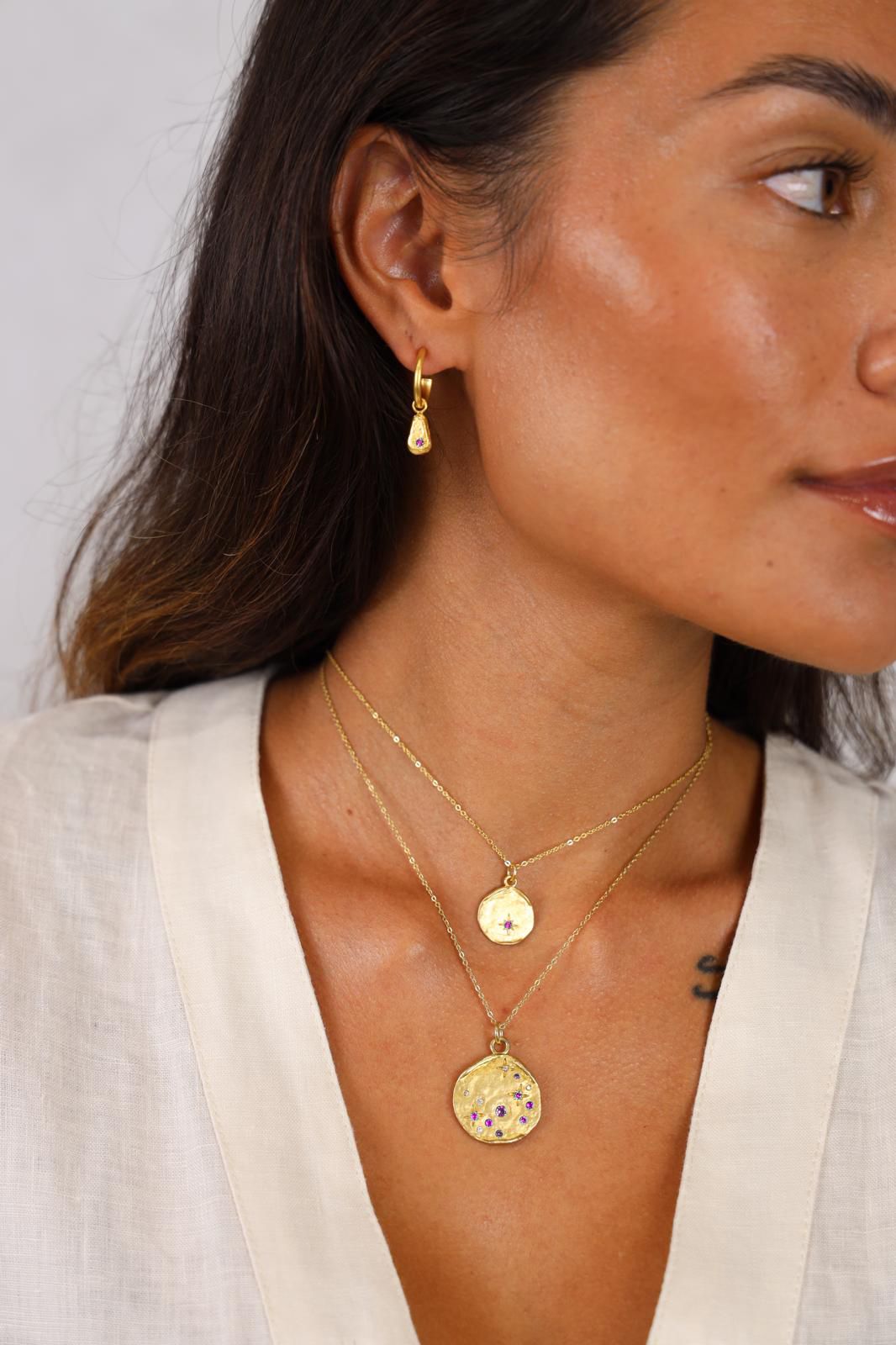 Indigo & Wolfe - Rose Earrings