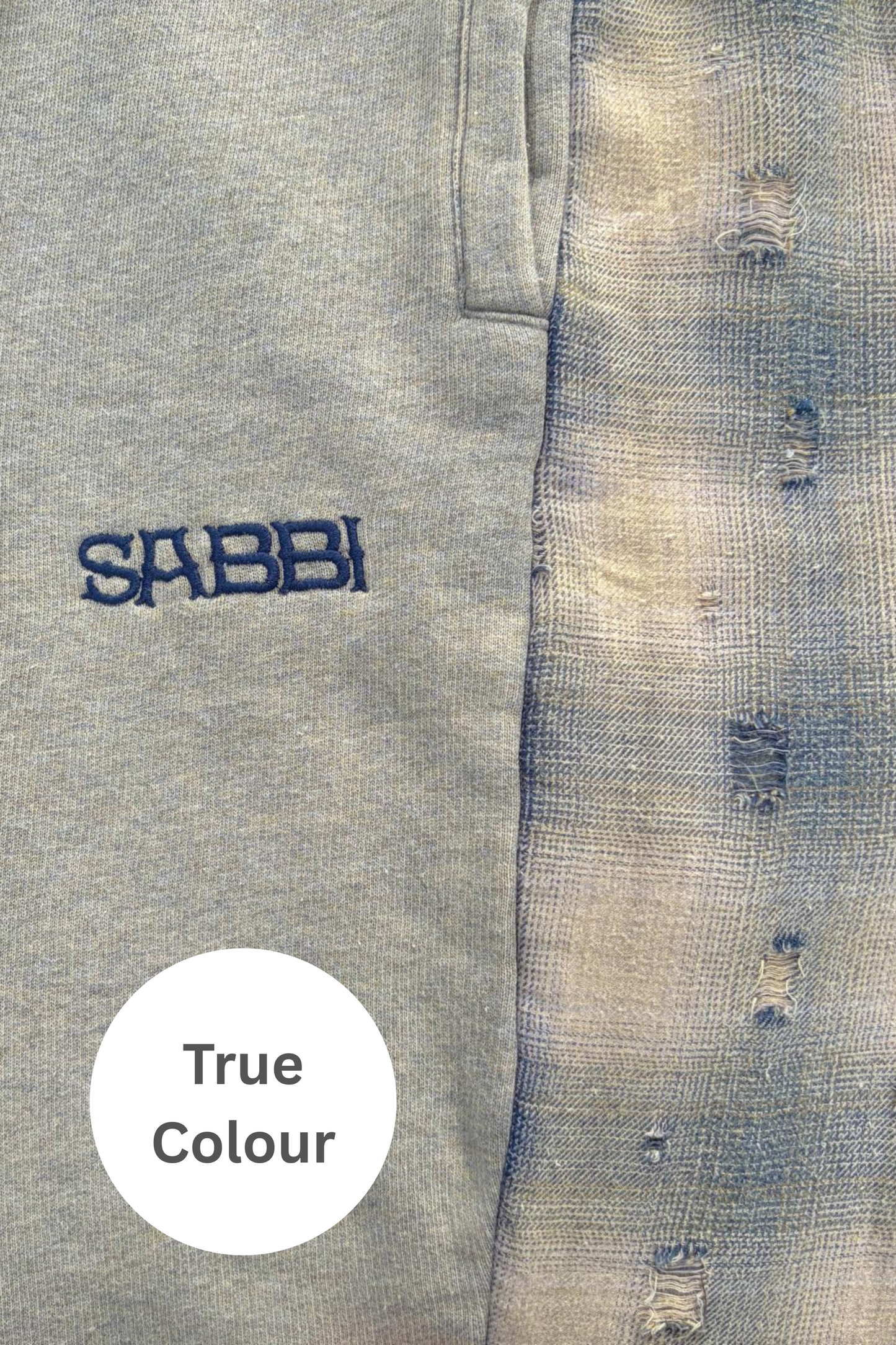 Sabbi - CHECK MATE SHORTS - BLUE