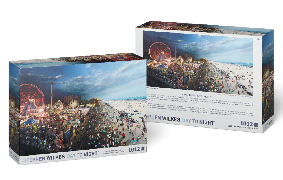 Stephen Wilkes - Day to Night Coney Island Puzzle  - 1500pc