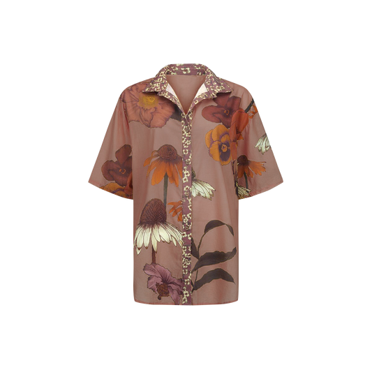 Wandering Folk - Glades Over Swim Shirt - Cedar