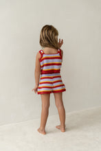 Load image into Gallery viewer, Illoura The Label - Crochet Top - Sunset Stripe
