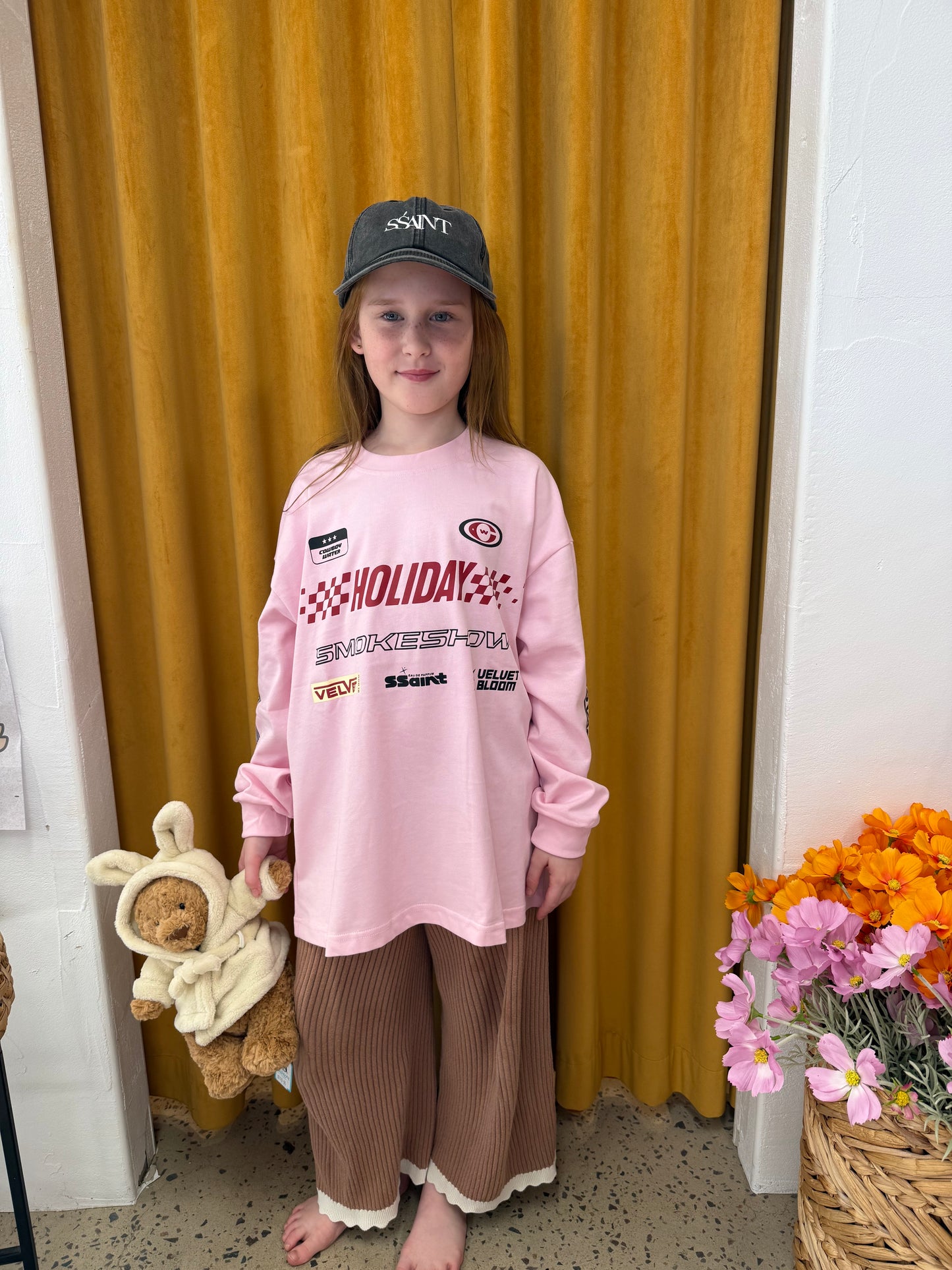 Ssaint Apparel - Signature Moto Tee - Pink - Kids