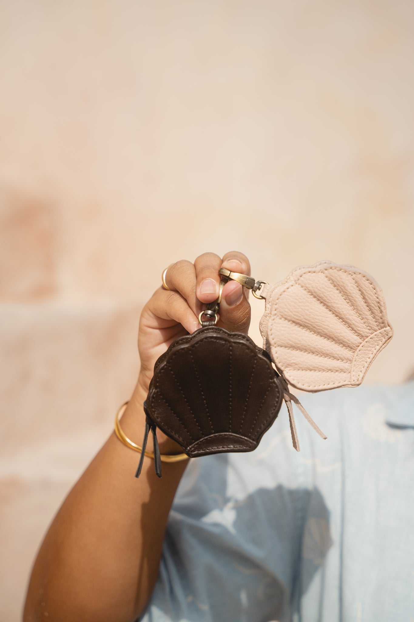Hobo and Hatch - Koa Purse - Textured Cream