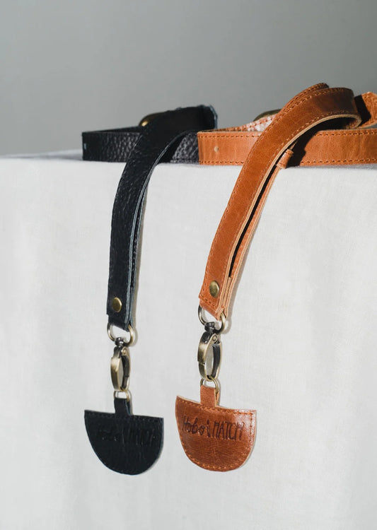 Hobo and Hatch - Phone Strap - Chestnut + Noir